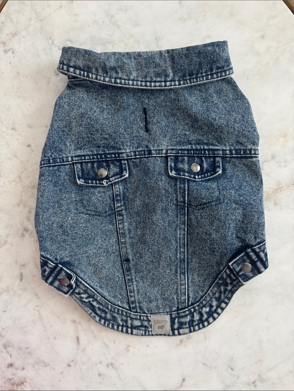 Denim Dog Jacket - Blue Wash